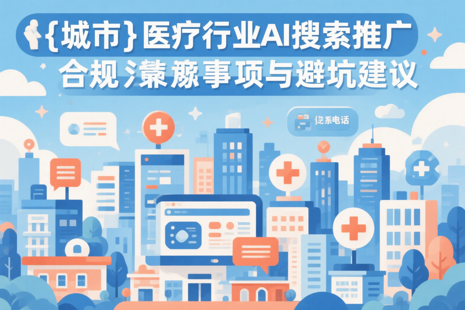 百色医疗行业AI搜索推广合规注意事项与避坑建议