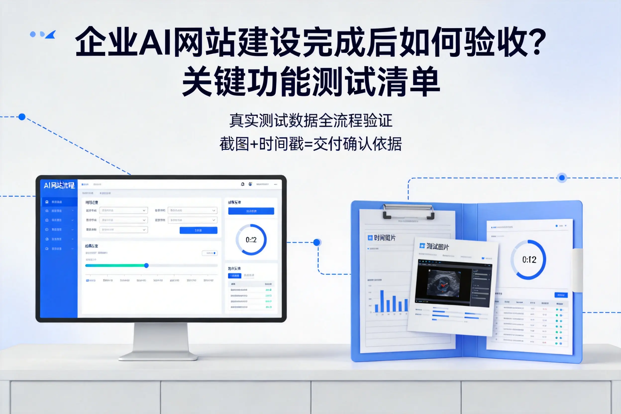 百色企业AI网站建设完成后如何验收？关键功能测试清单