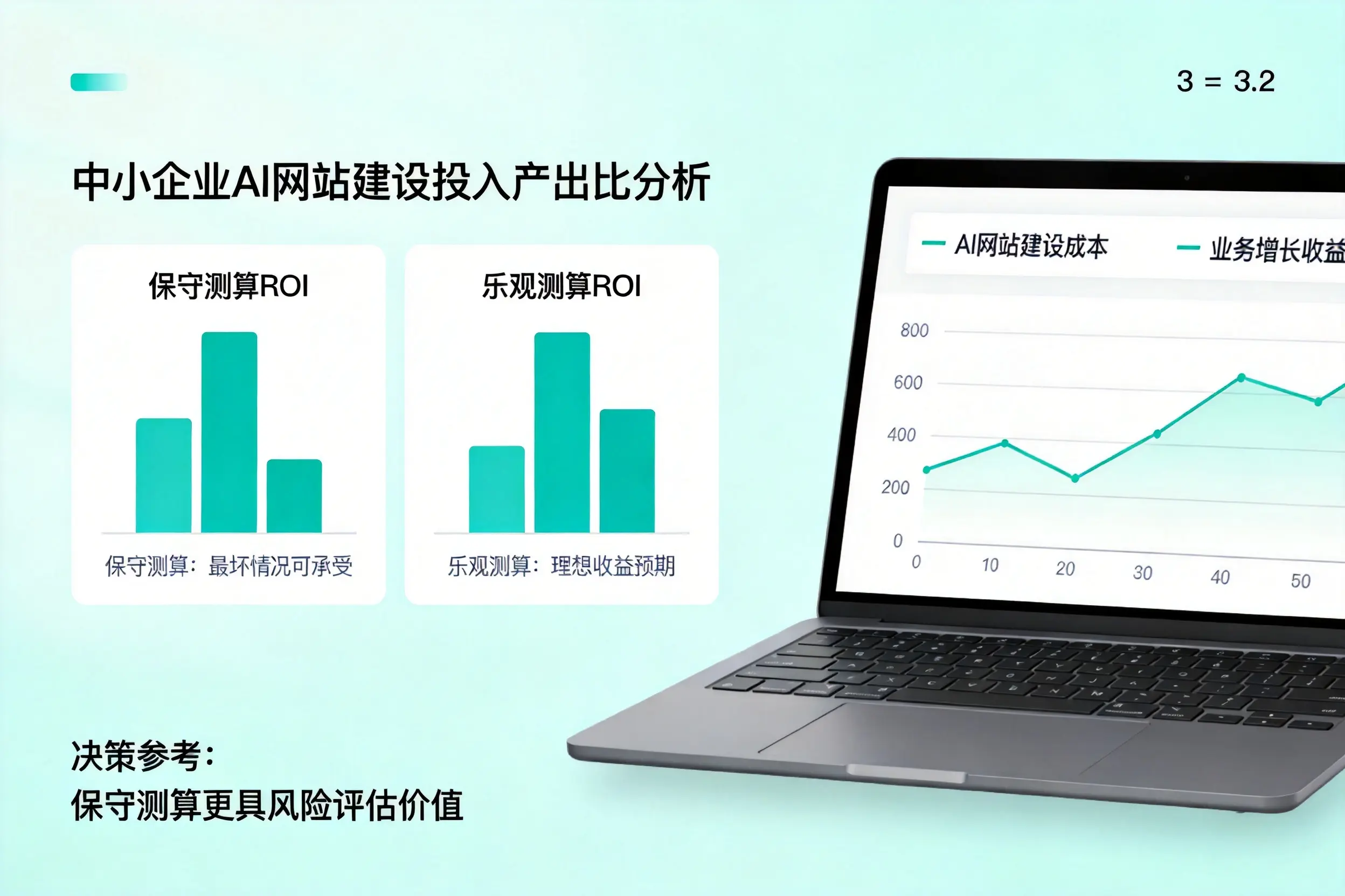 百色中小企业AI网站建设投入产出比怎么算？先看这份分析