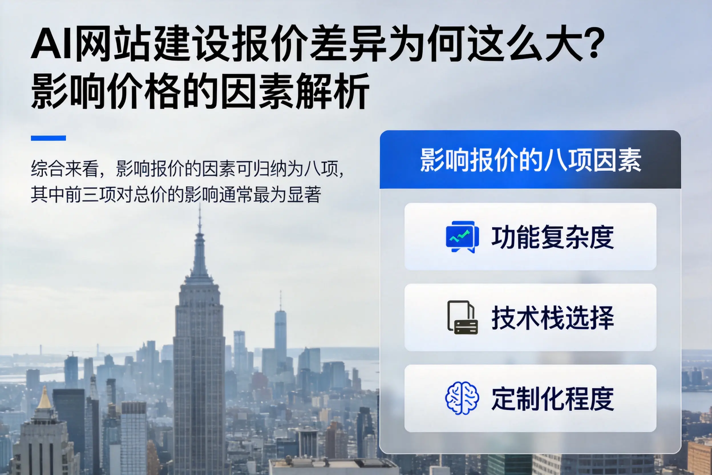 百色AI网站建设报价差异为何这么大？影响价格的因素解析