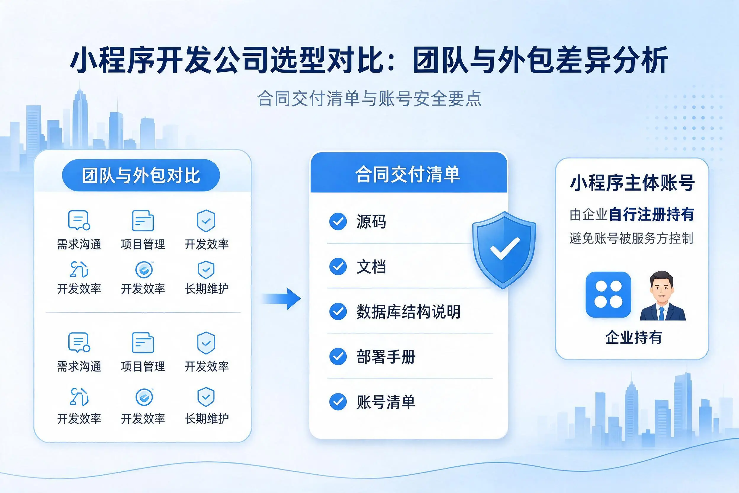百色小程序开发公司选型对比：团队与外包差异分析