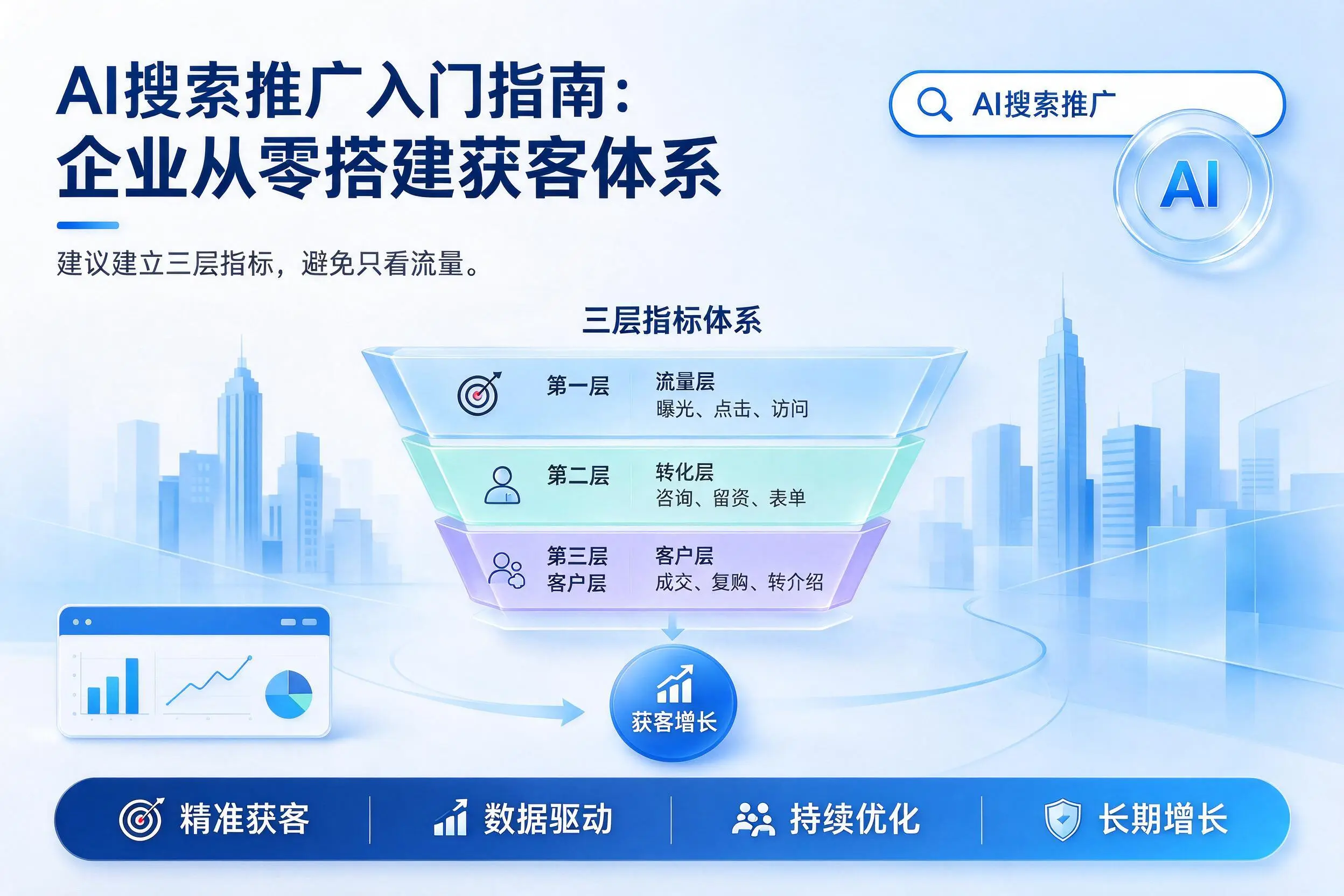 AI搜索推广入门指南：百色企业从零搭建获客体系